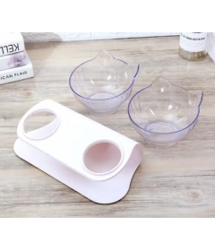 Bol double orthopédique pour chat Paws & Son - 1 2