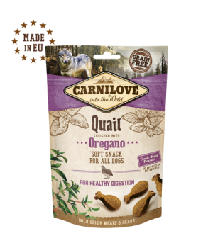 Carnilove - Friandises Soft Quail Oregano Carnilove - 1
