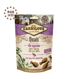 Carnilove - Friandises Soft Quail Oregano Carnilove - 1