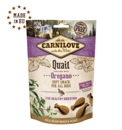 Carnilove - Friandises Soft Quail Oregano Carnilove - 1