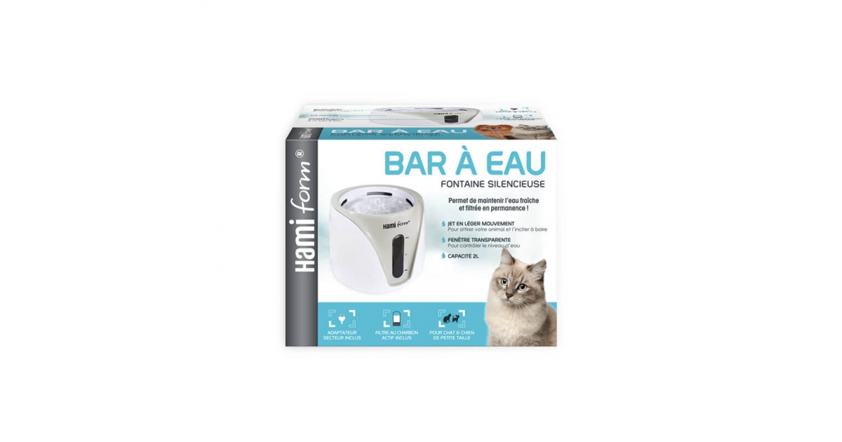 Accessoire de repas pour chiens et chats - Bar à Eau 