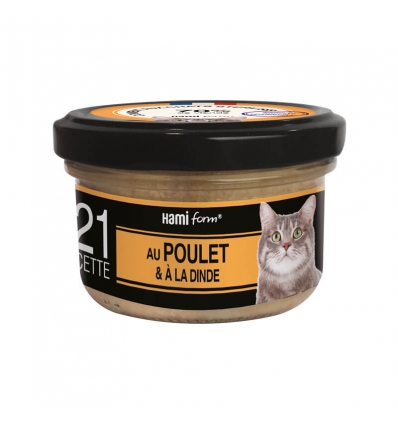 Pâtée pour chats HamiForm - Cuisine Chat n.21 Poulet Dinde Hamiform - 1