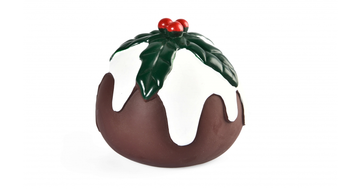 Christmas Pudding latex House of Paws - 1
