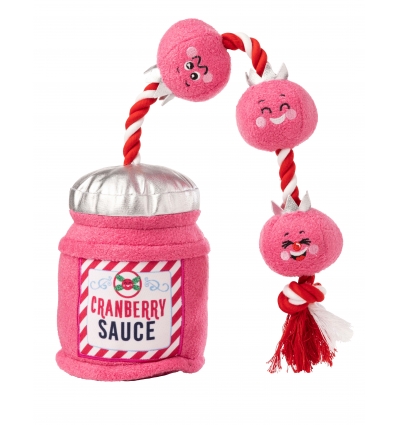 Cranberry Sauce rope toy  House of Paws - 1