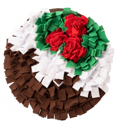 Snuffle Christmas pudding- treat toy  House of Paws - 1