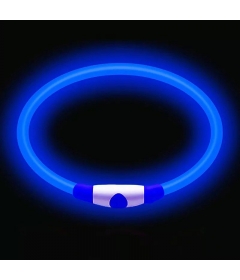Collier lumineux Chien - Rechargeable  - 1