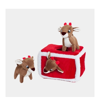 Holiday Zippy Burrow Reindeer Pen Zippy Paws  - 1