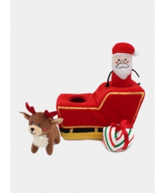 Santa's Sleigh Zippy Paws  - 1