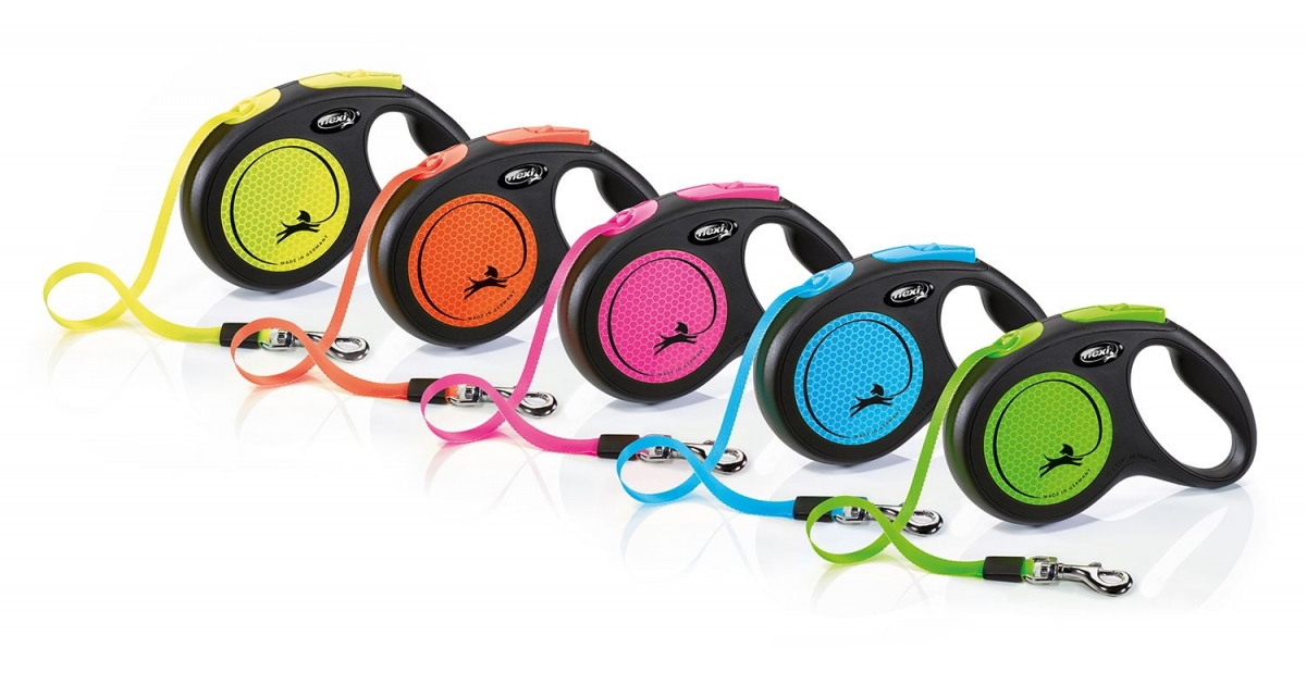 Laisse pour chien - Laisse Flexi Néon