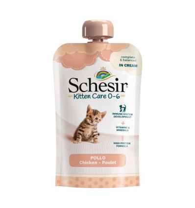 Schesir - Gourde Kitten - Cream Poulet