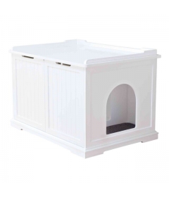 Cabine de toilette chat 2