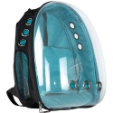 Sac de transport pour chiens - Sac à dos space turquoise