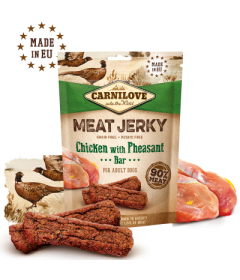 Friandise pour chien Carnilove - Dog Jerky Poulet & Faisan