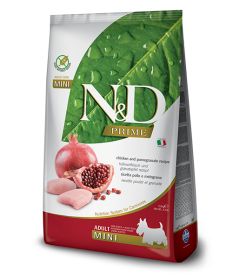 Croquettes pour chiens: Farmina - N&D Prime - Chien Adult Mini - Poulet Grenade