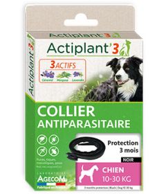 Collier Actiplant anti-puce, tiques, moustique pour chien 2