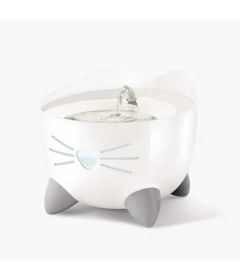 Accessoire de repas pour chiens et chats - Fontaine Pixi plateau en acier