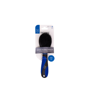 Brosse double démélante