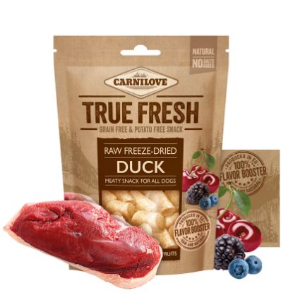 Carnilove - Friandises True Fresh freeze dried Canard