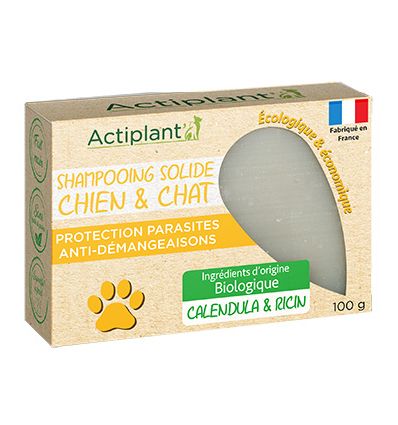 Actiplant - Shampoing solide anti démangeaisons et antiparasitaire
