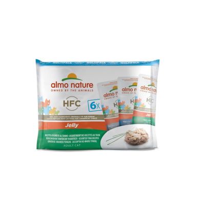 Almo Nature - Multipack Sachet de Thon varié 6x55g