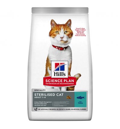 Hill's Science Plan - Science Plan Feline Young Adult Sterilised (Thon)