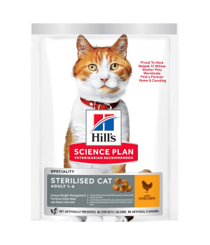 Hill's Science Plan - Science Plan Feline Young Adult Sterilised (Poulet)