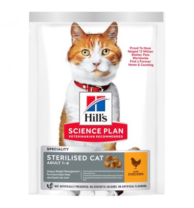 Hill's Science Plan - Science Plan Feline Young Adult Sterilised (Poulet)