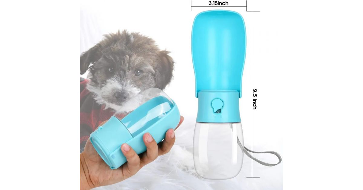 Gourde Pliable avec bouton pressoir