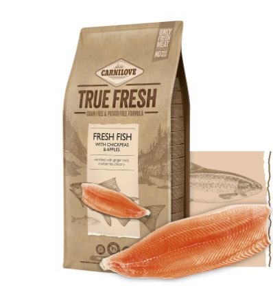 Croquettes pour chiens - Carnilove - True Fresh - Croquettes au Poisson Frais