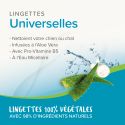 Accessoire d'hygiène pour chiens et chats - 30 Lingettes Universelles