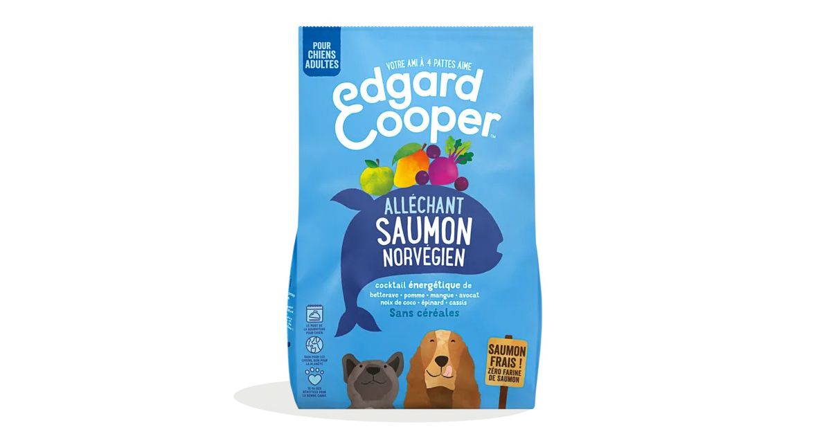 Edgar Cooper - Croquettes Saumon Norvegien - Chien adulte