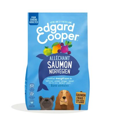 Edgar Cooper - Croquettes Saumon Norvegien - Chien adulte