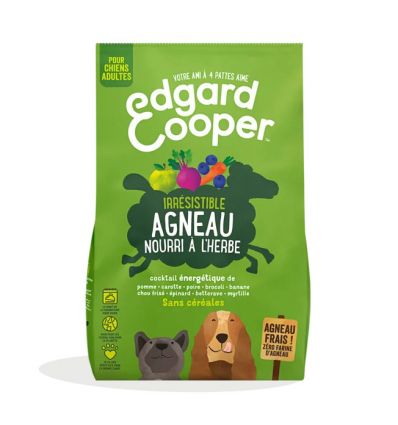 Edgar Cooper - Croquettes Agneau nourri à l'herbe - Chien adulte