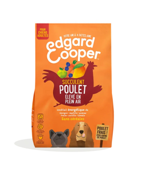 Edgar Cooper - Croquettes Poulet élevé en plein air - Chien adulte