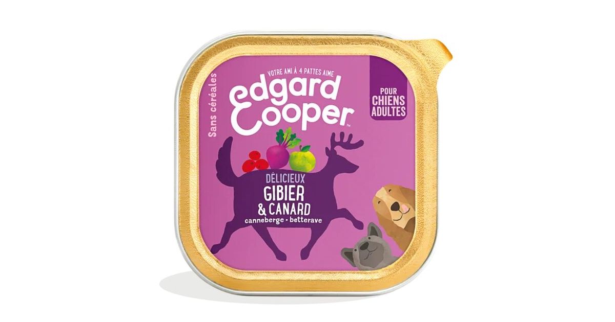 Edgar Cooper - Paté Gibier et Canard - Chien