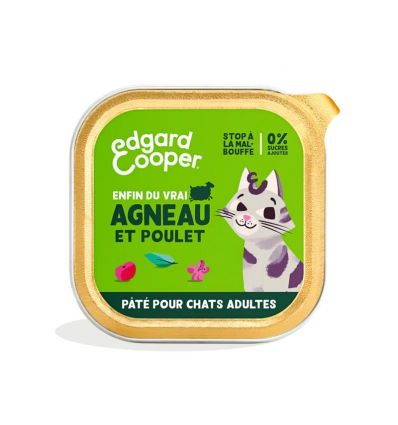 Nourriture humide pour chat adulte stérilisé - pâté de poulet