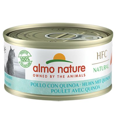 Pâté pour chats - Almo Nature - HFC Natural Poulet Quinoa