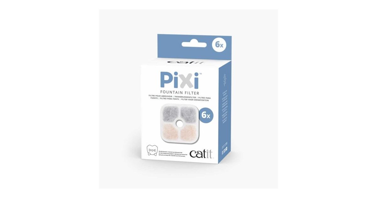 Filtre fontaine Pixi (6pcs)