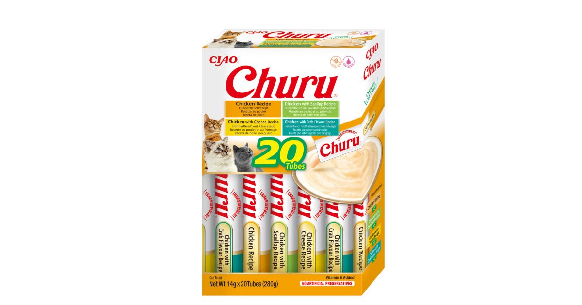 Churu - 20 tubes variété Thon