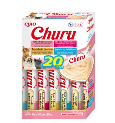 Churu - 20 tubes variété Poulet