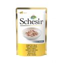 Schesir - Thon et poulet en gelée (Sachet fraicheur)