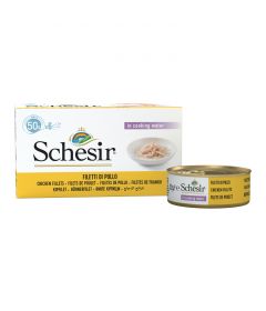 Schesir - Multipack6 x 50g Filet de poulet (boite)