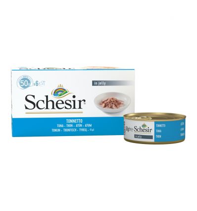 Schesir - Multipack6 x 50g Thon en gelée (boite)