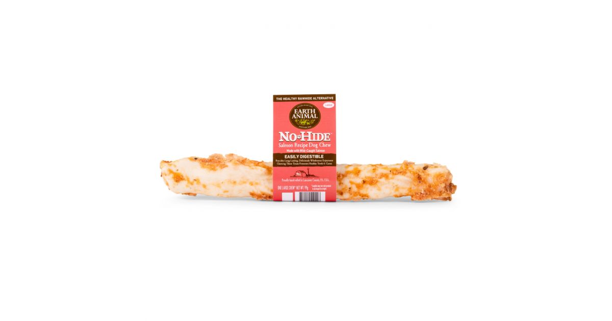 Earth Animal - Os à macher No Hide Saumon