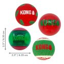 Kong - Holiday Occasions Balls 4 pack 