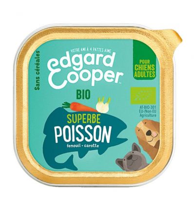 Edgar Cooper - Paté Bio Poisson - Chien