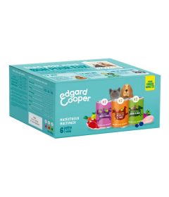 Edgar Cooper - Multipack 6 boites Gibier Poulet et Agneau
