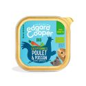 Edgar Cooper - Paté Bio Poulet et Poisson - Chiot