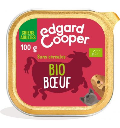 Edgar Cooper - Paté Bio Boeuf - Chien