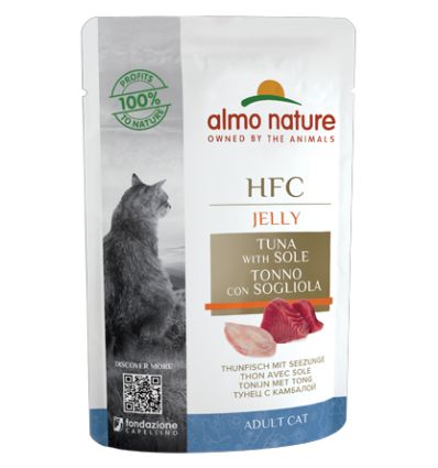 Almo Nature - HFC Jelly - Pochon Thon Sole